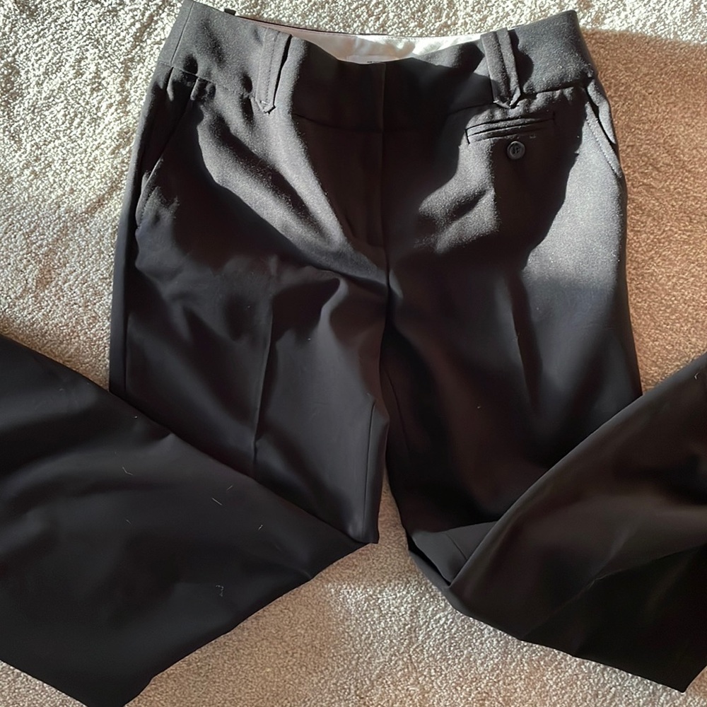 Ann Taylor loft womens black dress pants